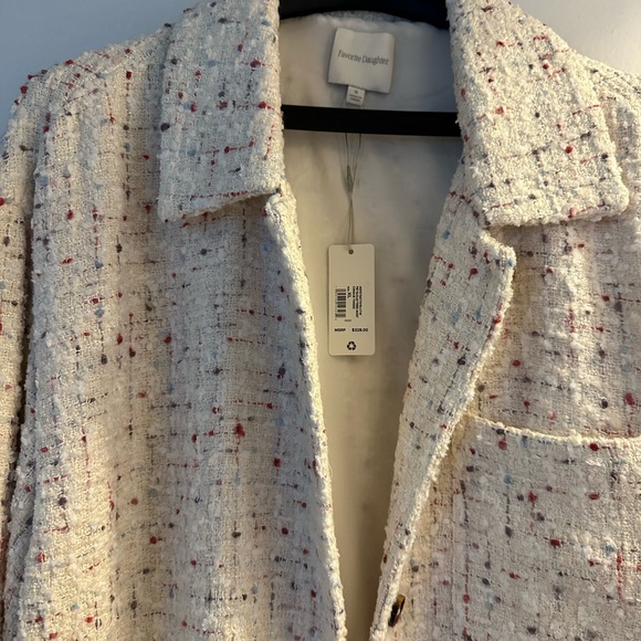 Favorite Daughter Cream Tweed Jacket - Picture 5 of 5